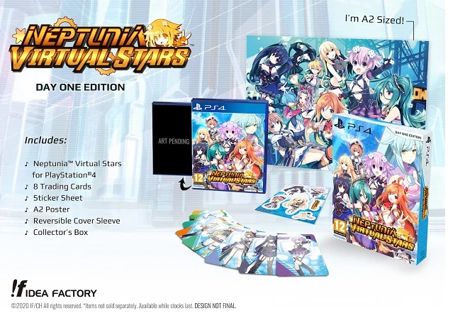 Neptunia Virtual Stars Day One Edition Edizione Europea ( Pack ITA-SPA)