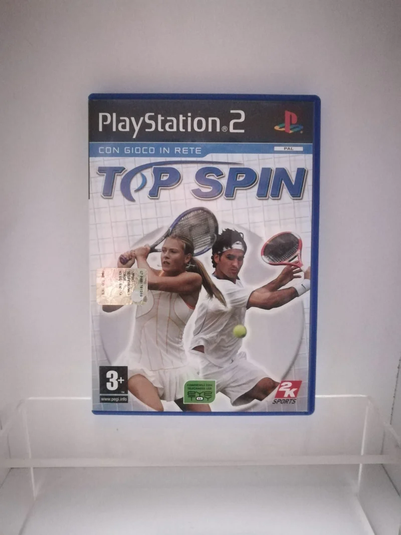 TOP SPIN PS2 (usato garantito)(versione italiana)