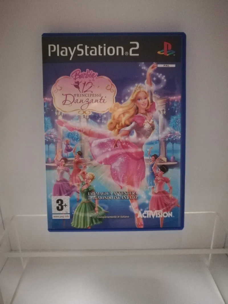 BARBI- IN LE 12 PRINCIPESSE DANZANTI PS2 (usato garantito)(completamente in italiano)
