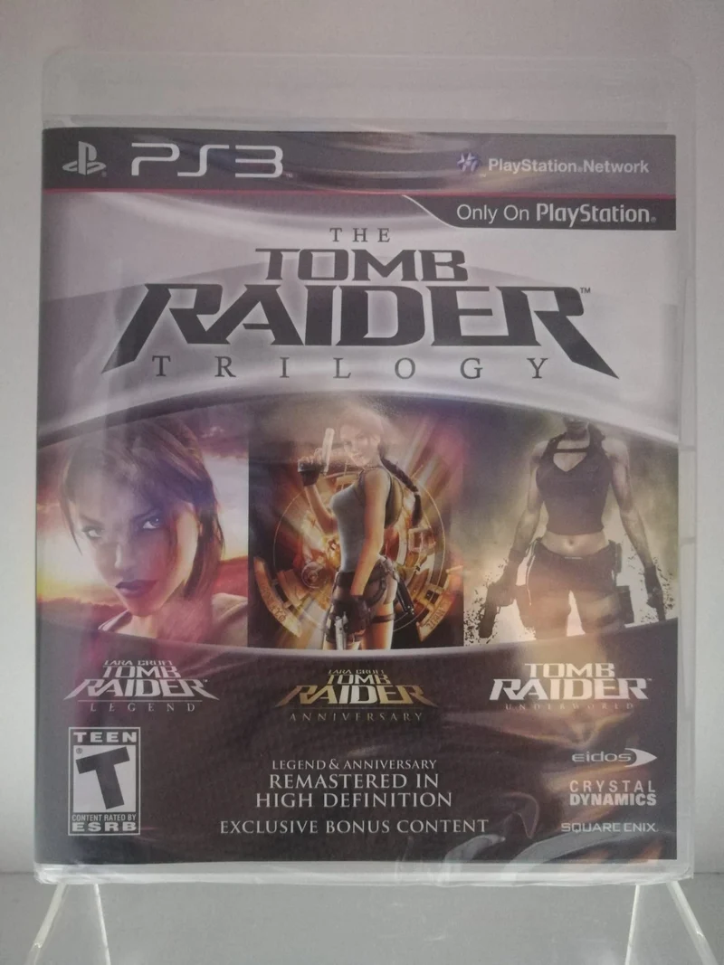 THE TOMB RAIDER TRILOGY PS3 AMERICANO (parlato in italiano)(funziona con qualsiasi ps3)