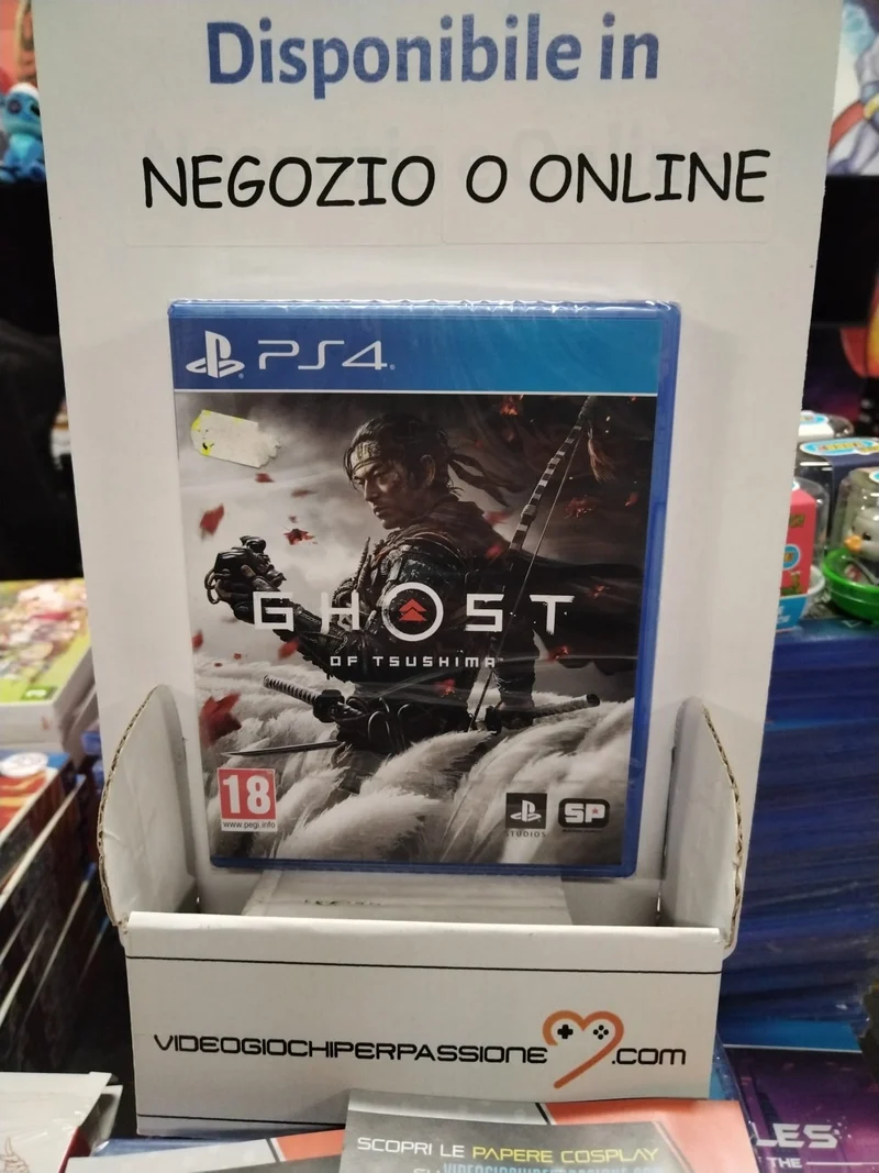 Ghost Of Tsushima Playstation 4 Edizione Europea