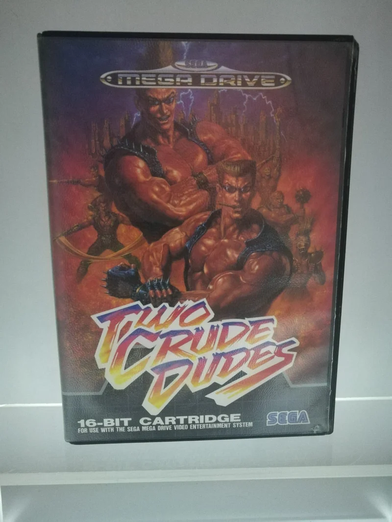 TWO CRUDE DUDES SEGA MEGA DRIVE - MOLTO RARO - (usato garantito)