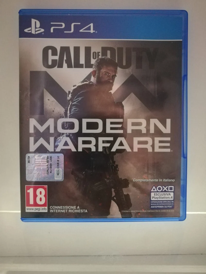 CALL OF DUTY MODERN WARFARE PS4 (usato garantito)(completamente in italiano)