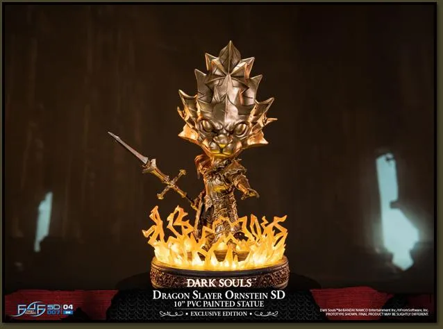 Dark Souls: Dragon Slayer Ornstein SD PVC Statue Edizione Limitata