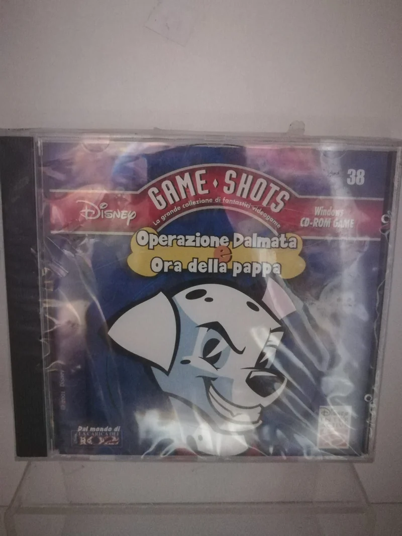 DISNEY OPERAZIONE DALMATA E ORA DELLA PAPPA (game shots)(windows CD-ROM)(nuovo)
