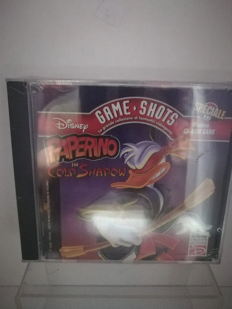 DISNEY PAPERINO IN COLD SHADOW (game-shots)(windows CD-ROM game)(nuovo)