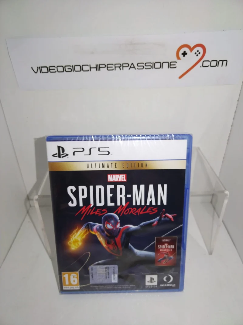 Marvel's Spider-Man Miles Morales Ultimate Edition Playstation 5 Edizione Italiana