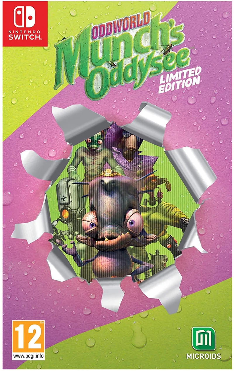 Oddworld Munch's Oddysee Limited Edition Nintendo Switch Edizione Europea