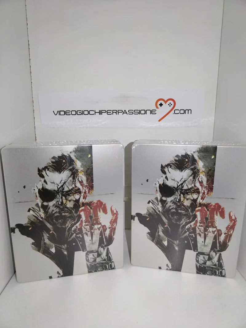 METAL GEAR SOLID V THE PHANTOM PAIN STEELBOOK- NO GAME - NEW