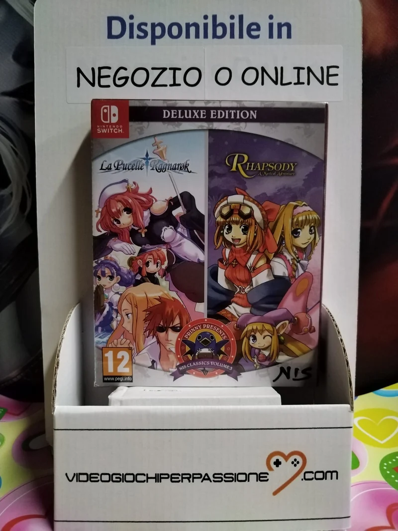 Prinny Presents NIS Classics Volume 3: La Pucelle: Ragnarok / Rhapsody: A Musical Adventure - Deluxe Edition Nintendo Switch