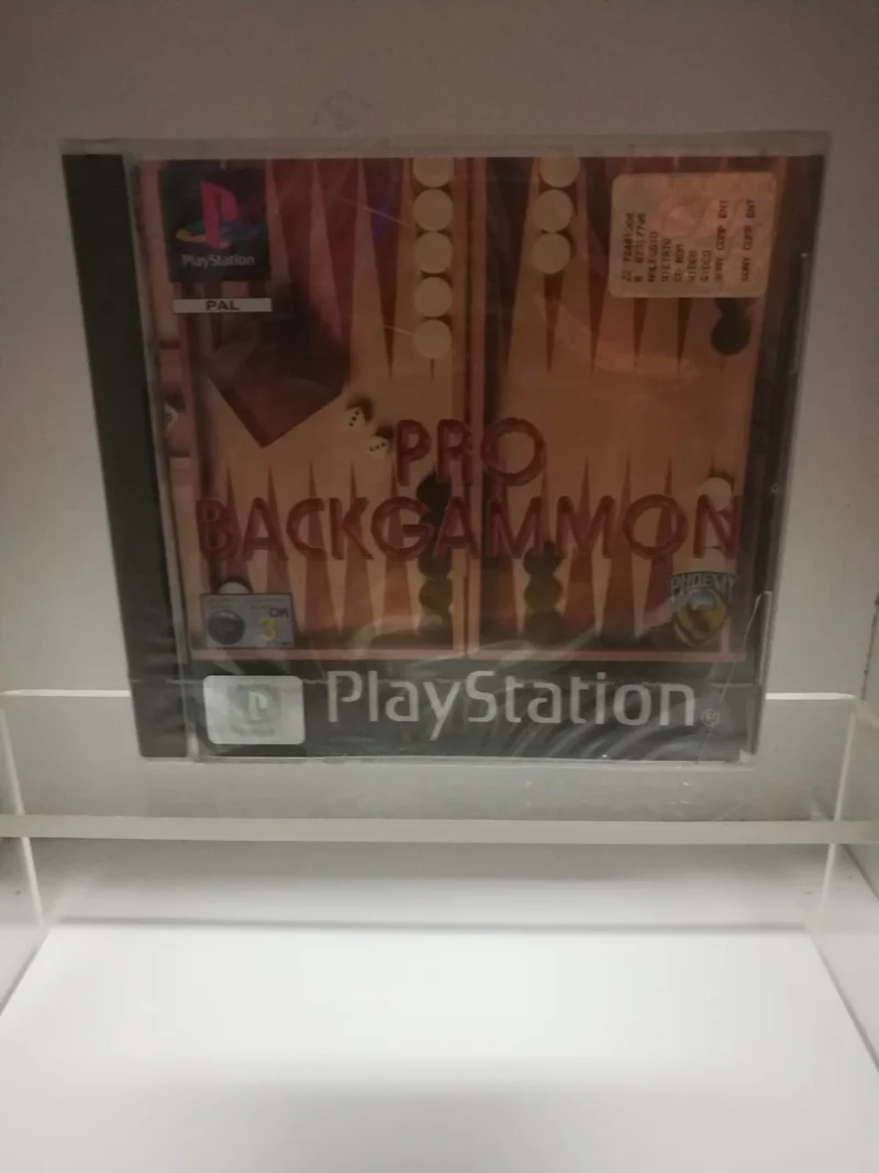 PRO BACKGAMMON PS1 (nuovo)(versione italiana)