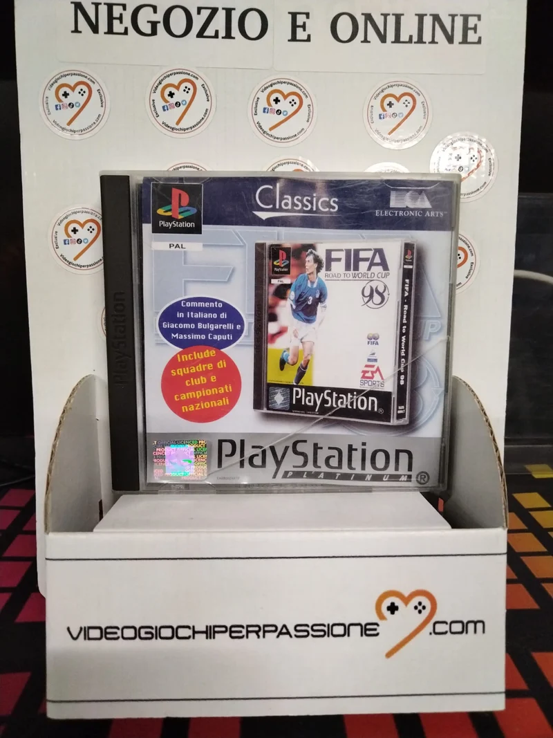 FIFA ROAD TO WORLD CUP 98 PS1 (usato garantito)(versione italiana)