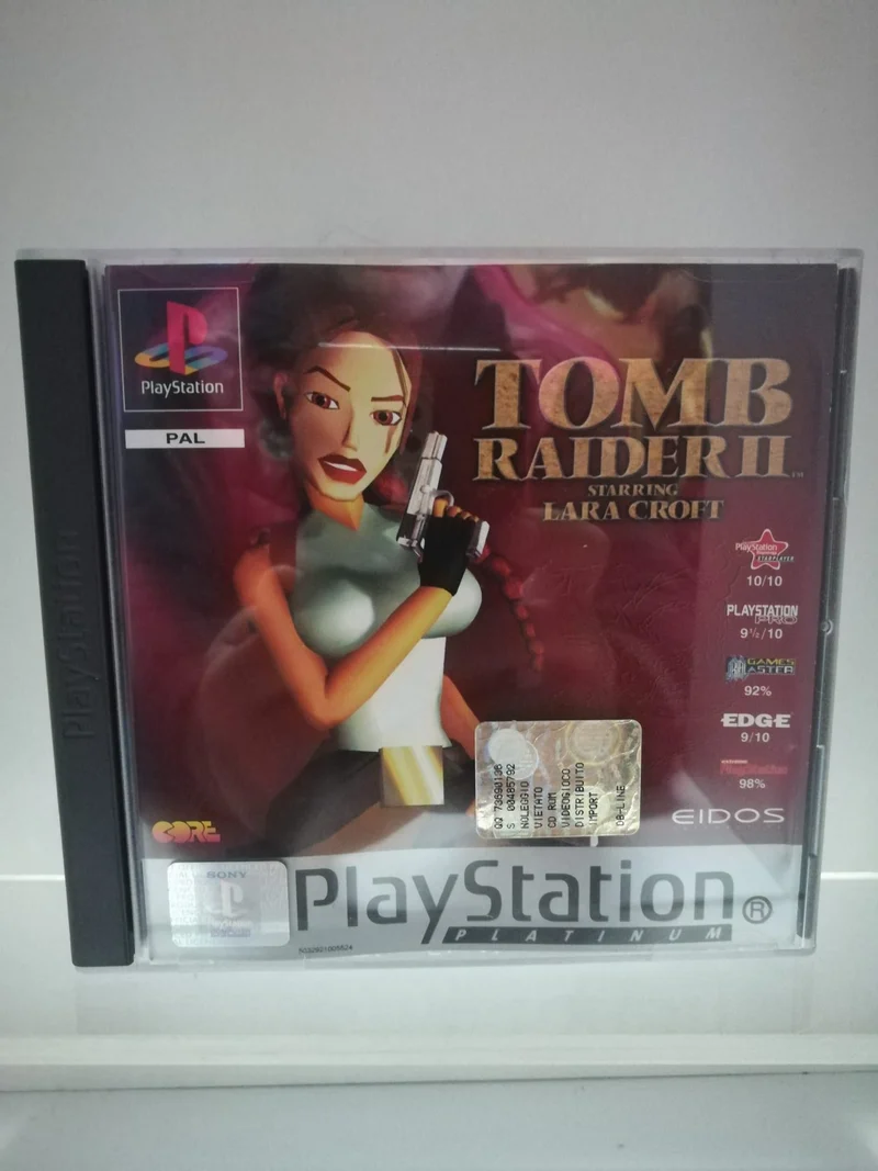 TOMB RAIDER II PS1 (usato garantito)(come se fosse nuovo)