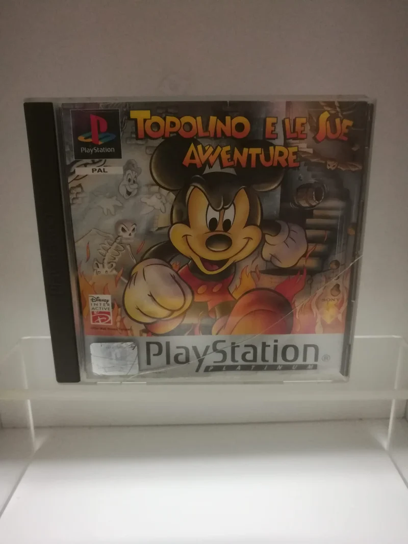 TOPOLINO E LE SUE AVVENTURE PS1 (usato garantito)(senza manuale)
