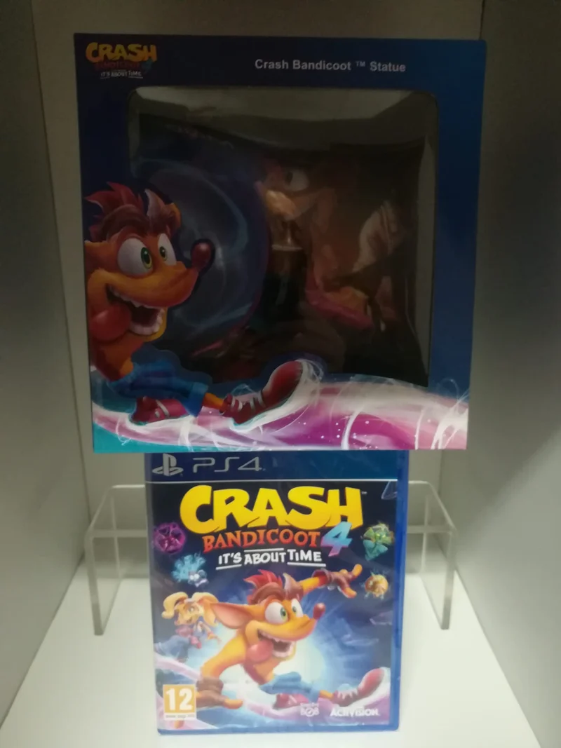 CRASH BANDICOOT 4 Playstation 4 + FIGURE CRASH BANDICOOT