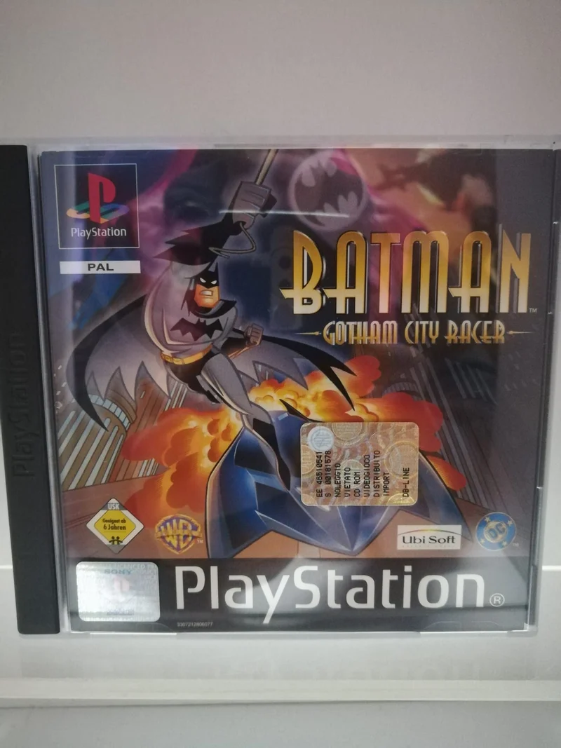 BATMAN GOTHAM CITY RACER PS1 (usato garantito)(come se fosse nuovo)